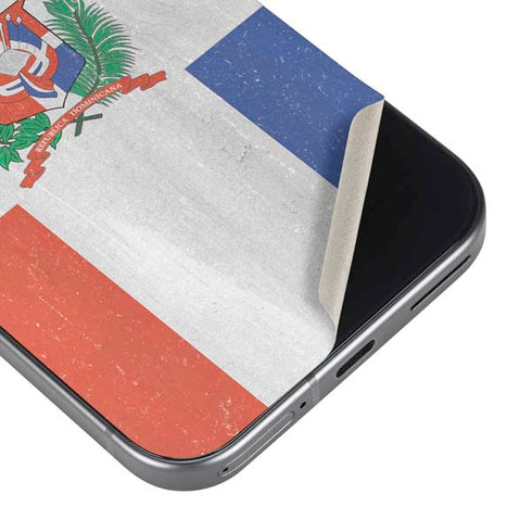 Dominican Republic Flag Faded Google Pixel 9a Skin